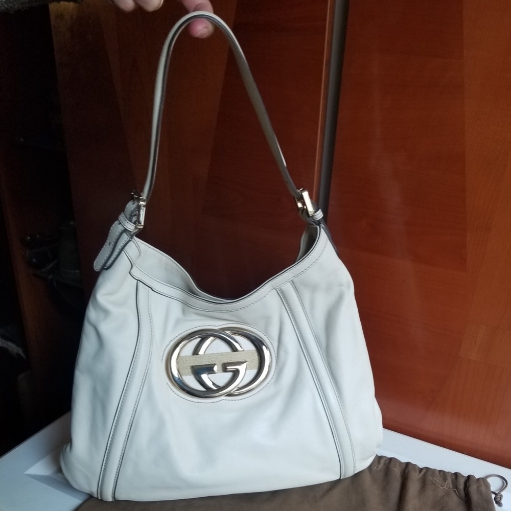 2×HOSTPICK!!!!Gucci Model Brit Hobo Purse